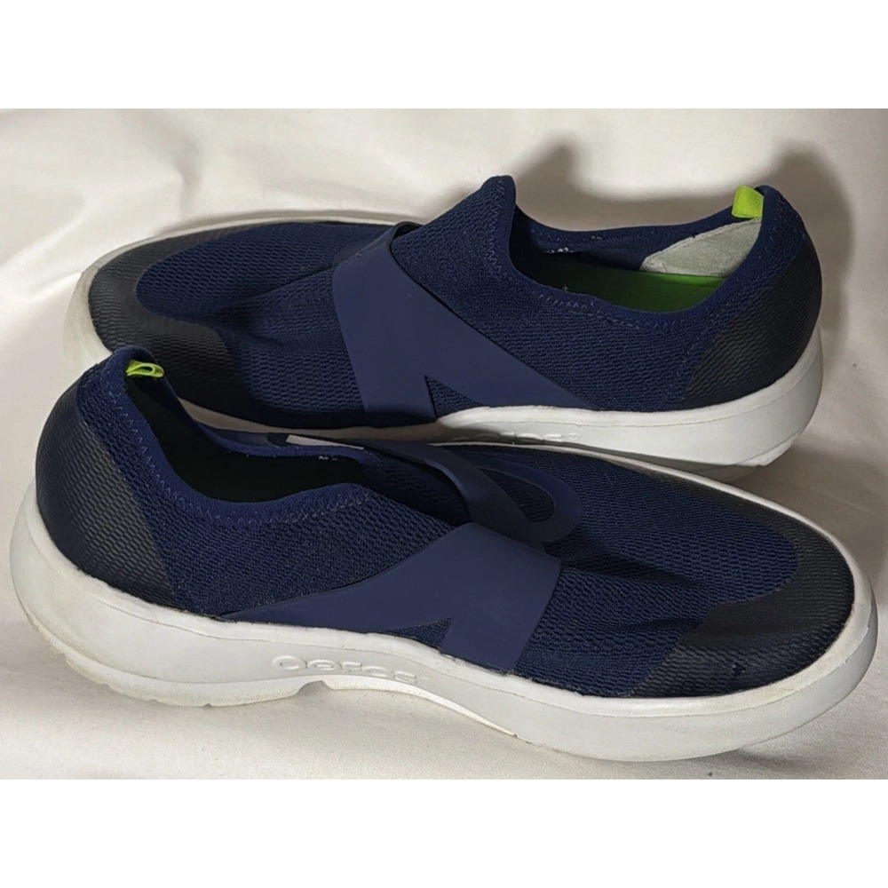 OOFOS  Navy Blue OOmg Low Slip-On Sneakers Mens 8‎